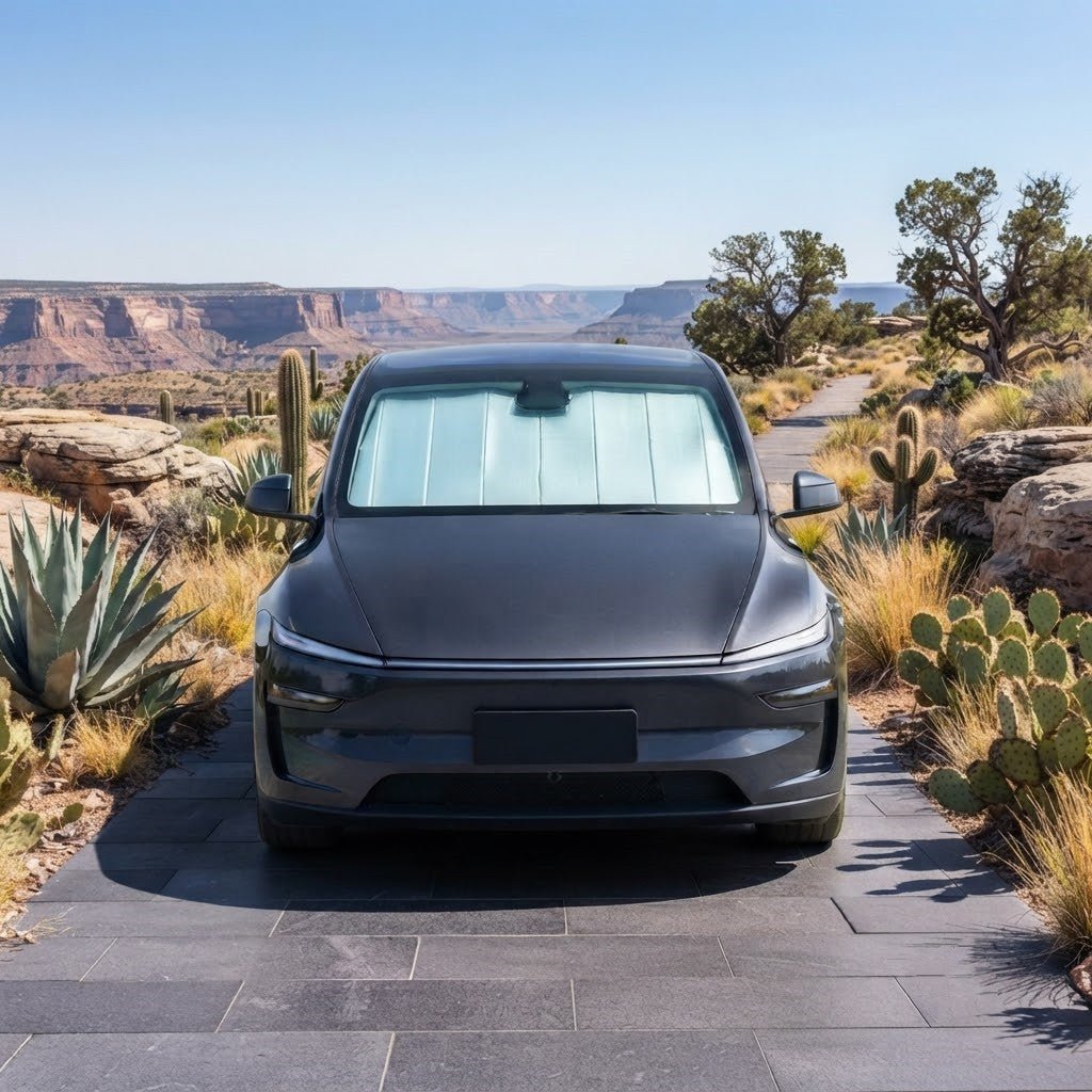 Foldable Front Windshield Sunshade for Model 3 & Model Y