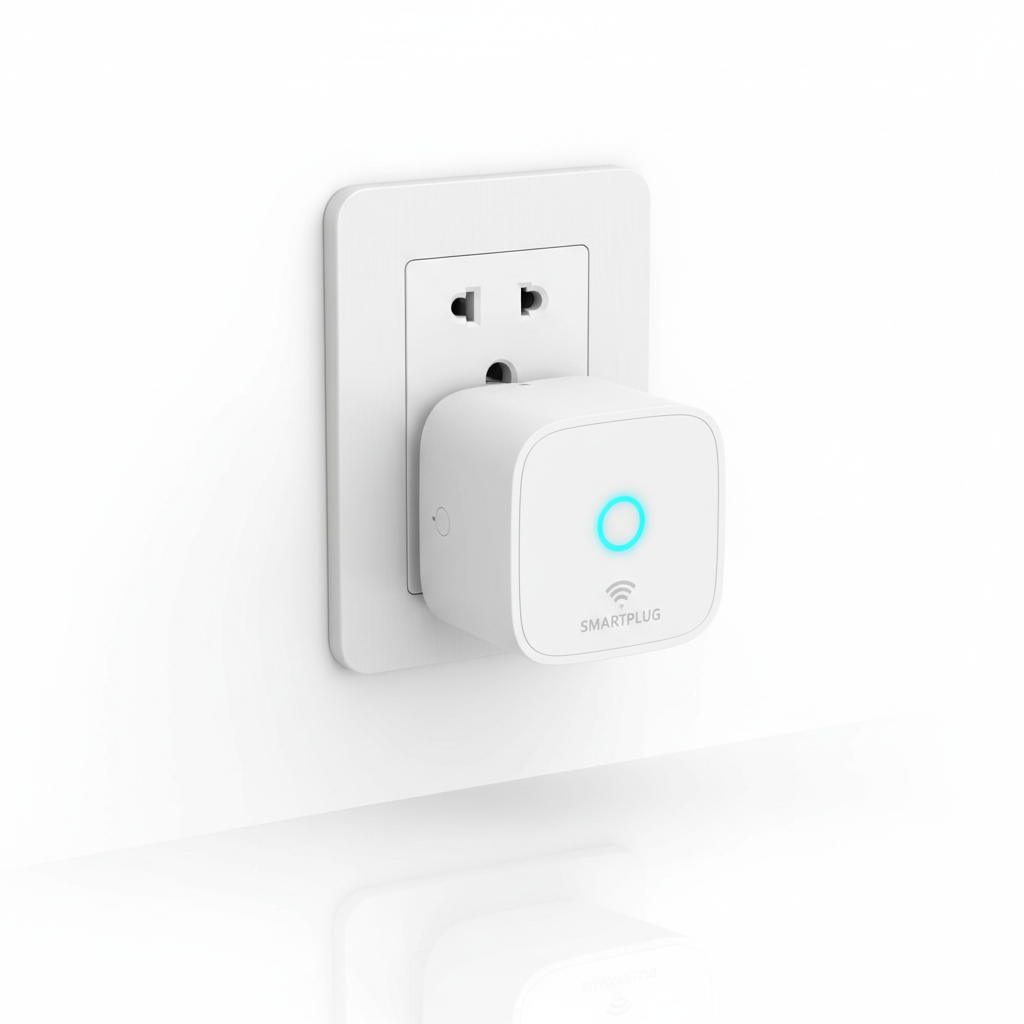 WiFi smart plug in wall outlet