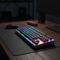 RGB mechanical gaming keyboard with colorful backlight