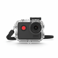 4K action camera with waterproof case