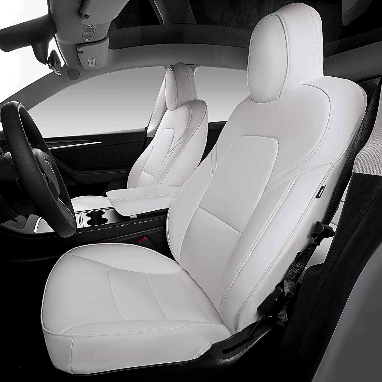 Seat Covers for Only Front Seats/Rear Seats for Tesla Model 3 & Model Y (5 Seater)