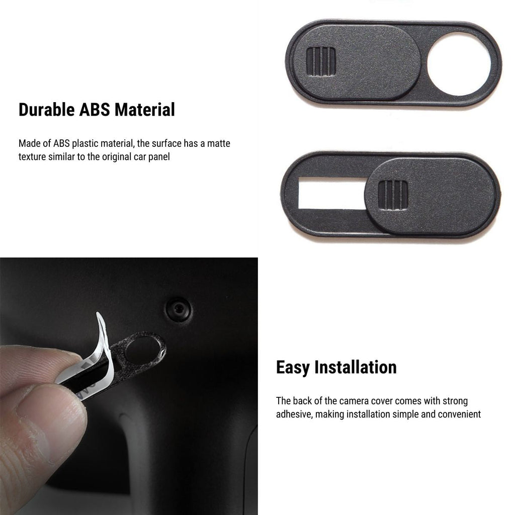 Tesery Camera Cover for Tesla Model 3 / Model Y (6 PCS)